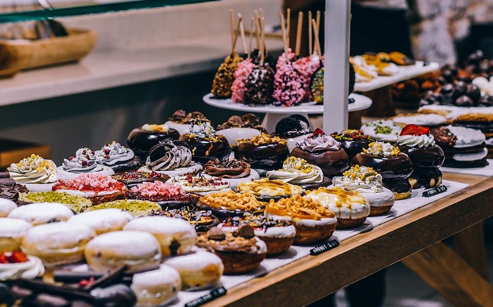 Mostrador de pastelería